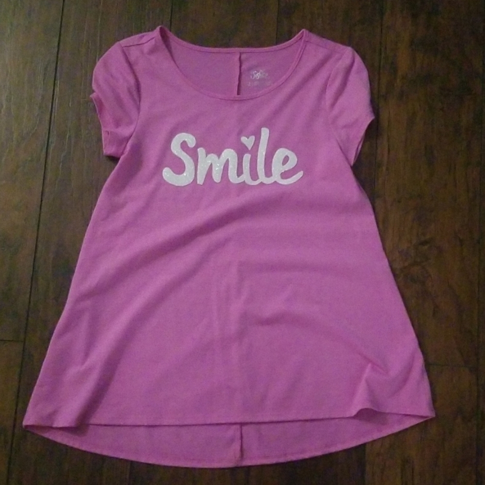 Girls purple justice tshirt